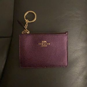 Coach wallet keychain